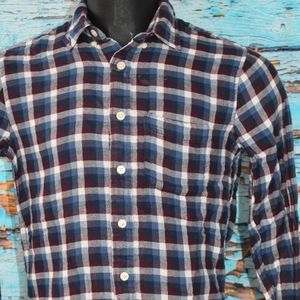 Abercrombie Long sleeve plaid flannel